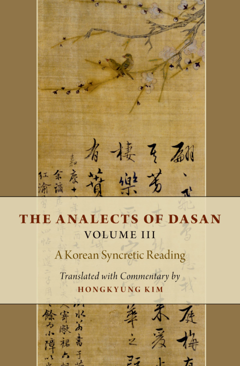 Cover image for book The Analects of Dasan, Volume III