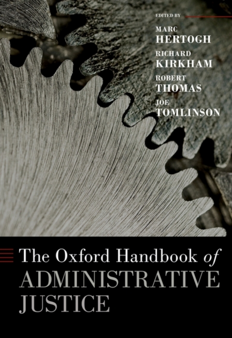 Cover image for book The Oxford Handbook of Administrative Justice