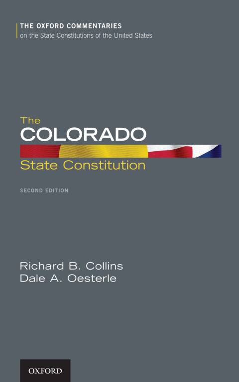 Cover image for book The Colorado State Constitution