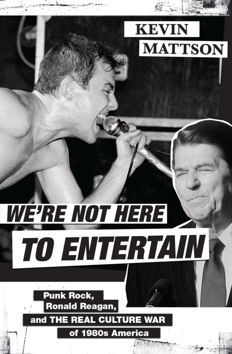Cover image for book We're Not Here to Entertain