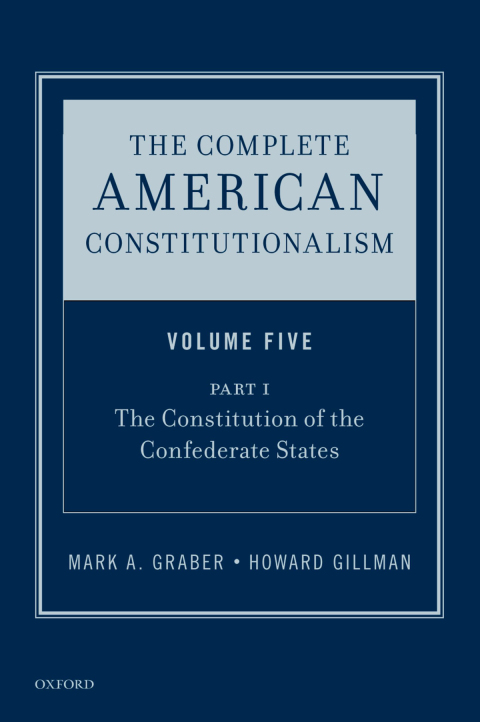 Cover image for book The Complete American Constitutionalism, Volume Five, Part I