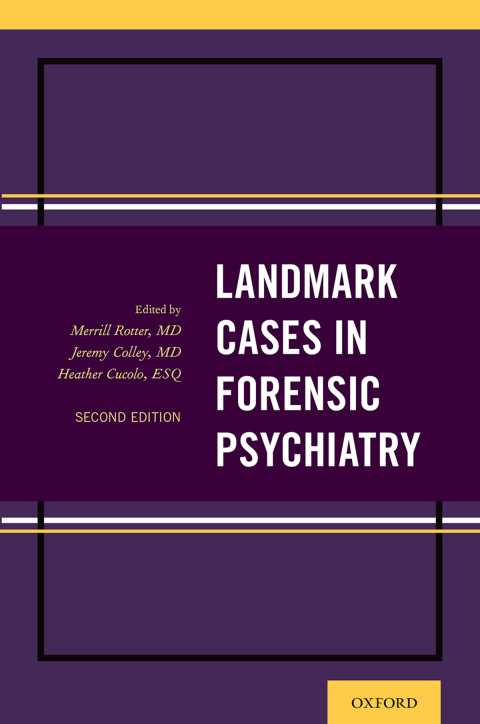 Cover image for book Landmark Cases in Forensic Psychiatry