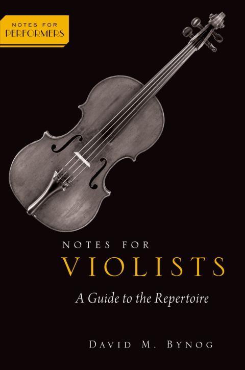 Cover image for book Notes for Violists