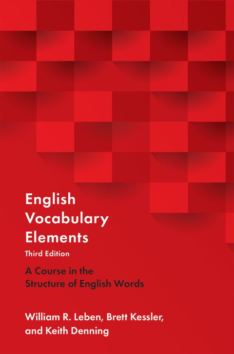 Cover image for book English Vocabulary Elements