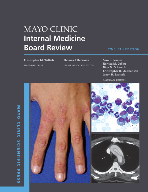 Cover image for book Mayo Clinic Internal Medicine Board Review