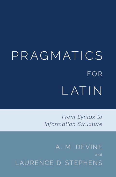 Cover image for book Pragmatics for Latin