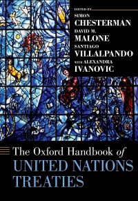 Titelbild: The Oxford Handbook of United Nations Treaties 9780190947842