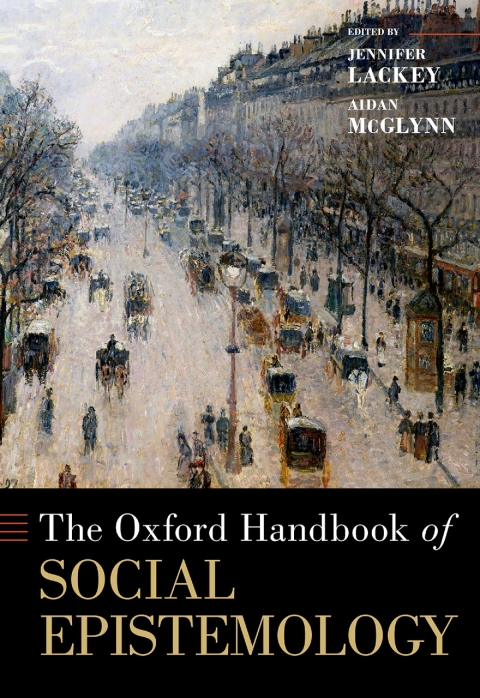 Cover image for book The Oxford Handbook of Social Epistemology
