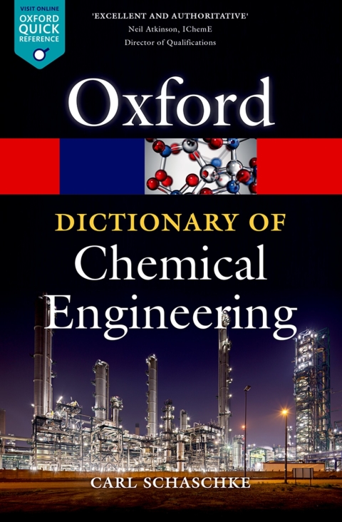 Cover image for book A Dictionary of Chemical Engineering