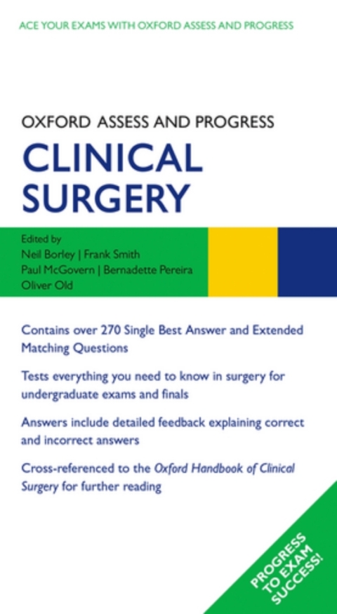 Cover image for book Oxford Assess and Progress: Clinical Surgery