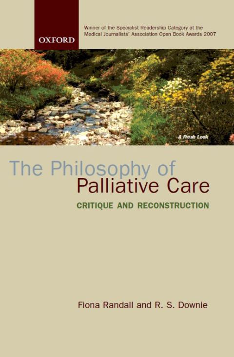 Cover image for book The Philosophy of Palliative Care