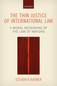 Cover image: The Thin Justice of International Law 9780198704041