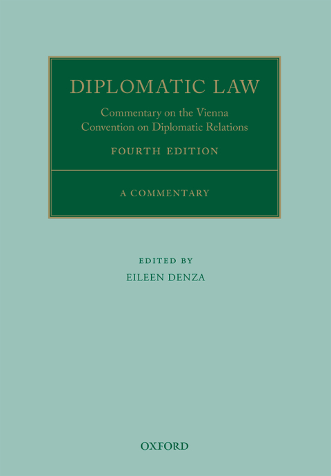Cover image for book Diplomatic Law