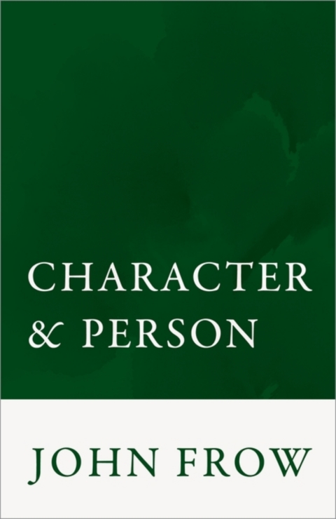 Cover image for book Character and Person