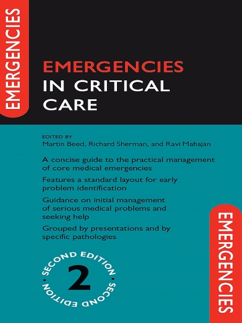 Cover image for book Emergencies in Critical Care