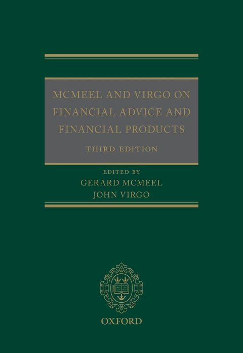 Cover image for book McMeel and Virgo On Financial Advice and Financial Products