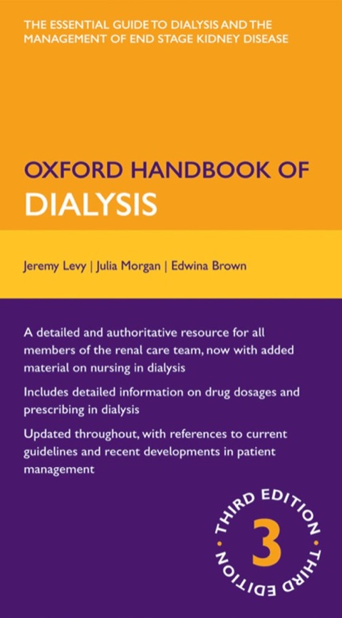 Cover image for book Oxford Handbook of Dialysis