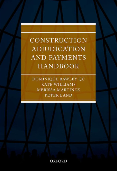 Cover image for book Construction Adjudication and Payments Handbook