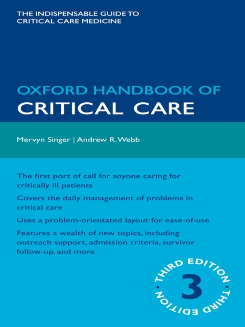 Cover image for book Oxford Handbook of Critical Care