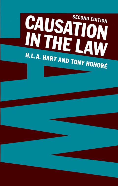 Cover image for book Causation in the Law