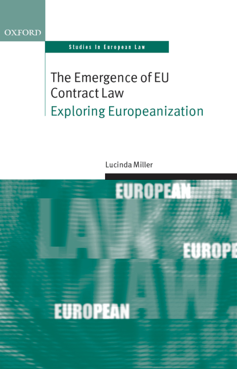 Cover image for book The Emergence of EU Contract Law
