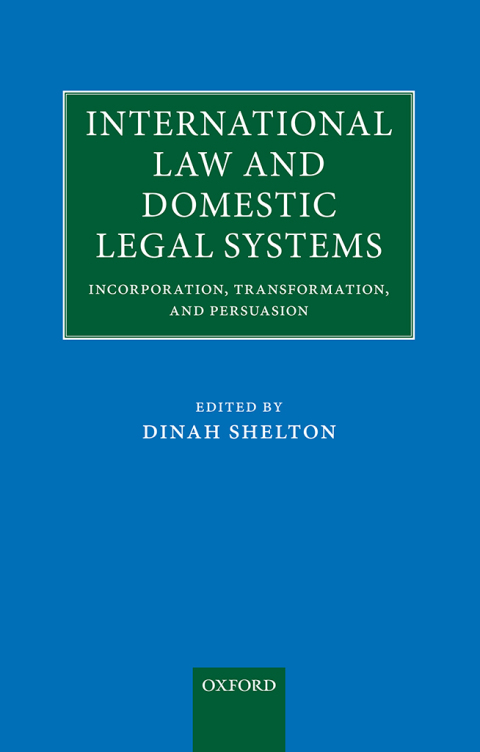 Cover image for book International Law and Domestic Legal Systems