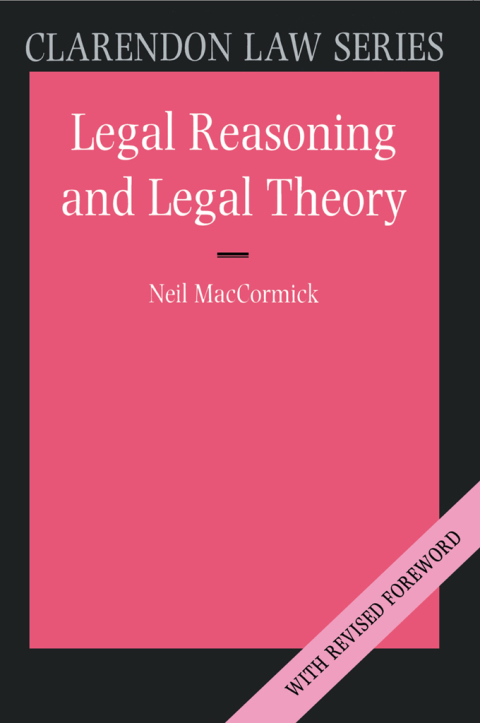 Cover image for book Legal Reasoning and Legal Theory