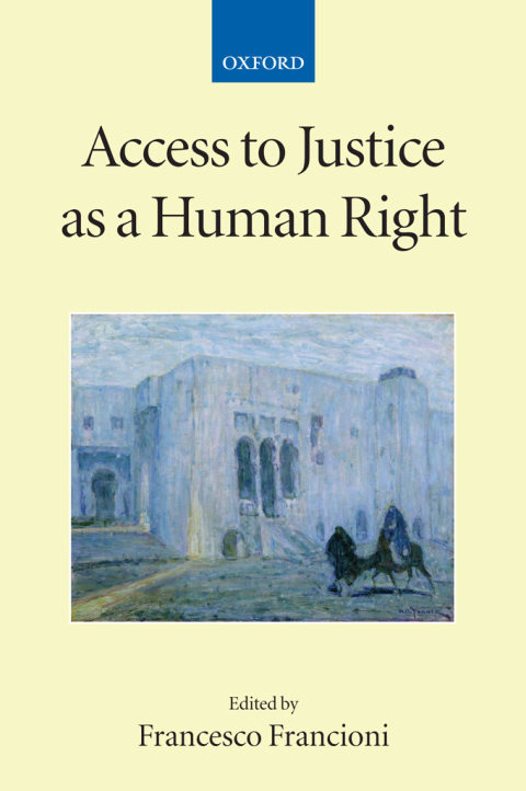 Cover image for book Access to Justice as a Human Right
