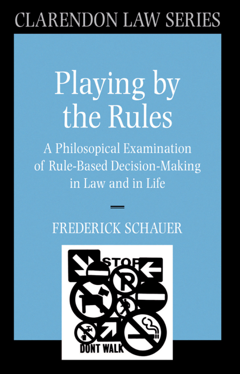 Cover image for book Playing by the Rules