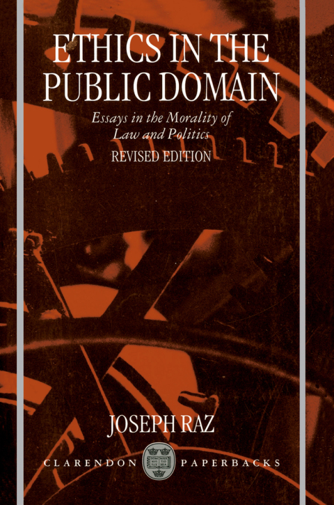 Cover image for book Ethics in the Public Domain