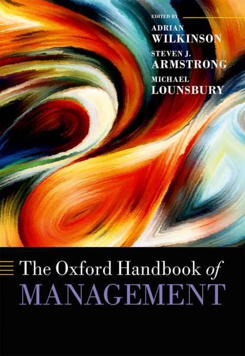 Cover image for book The Oxford Handbook of Management