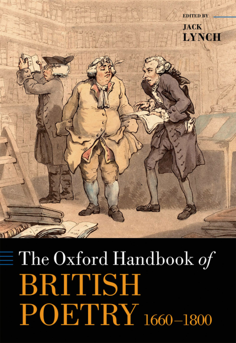 Cover image for book The Oxford Handbook of British Poetry, 1660-1800