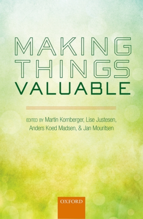 Cover image for book Making Things Valuable
