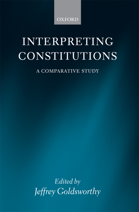 Cover image for book Interpreting Constitutions