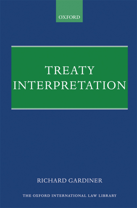 Cover image for book Treaty Interpretation