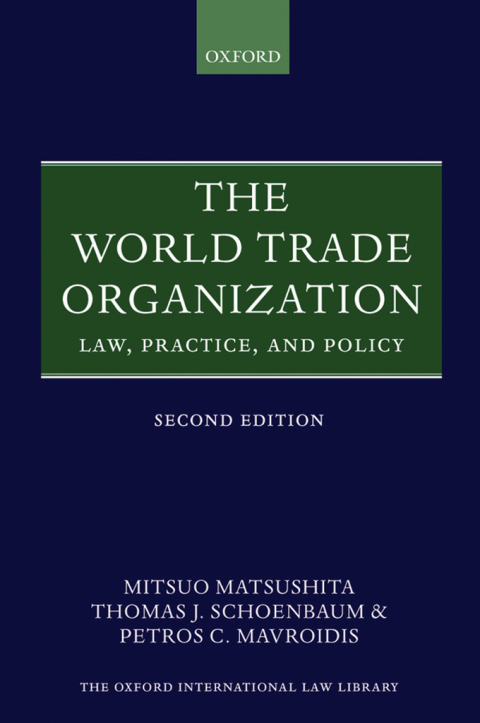 Cover image for book The World Trade Organization