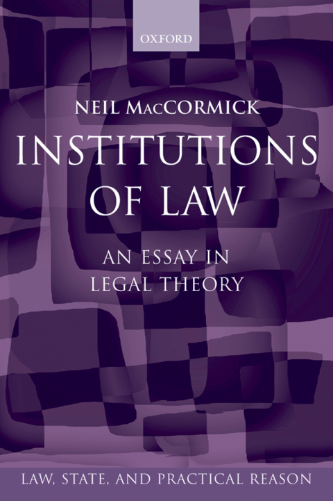 Cover image for book Institutions of Law