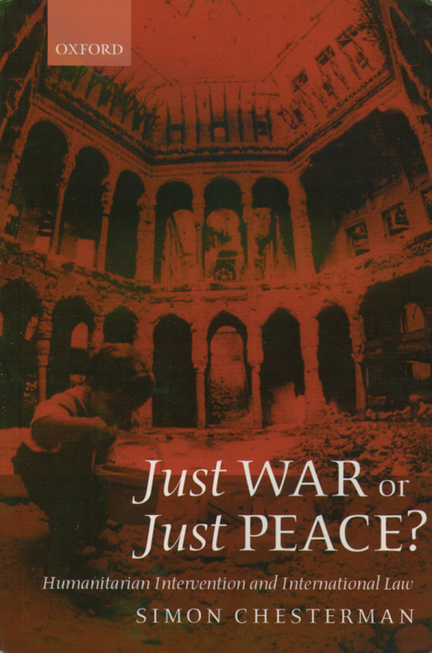 Cover image for book Just War or Just Peace?