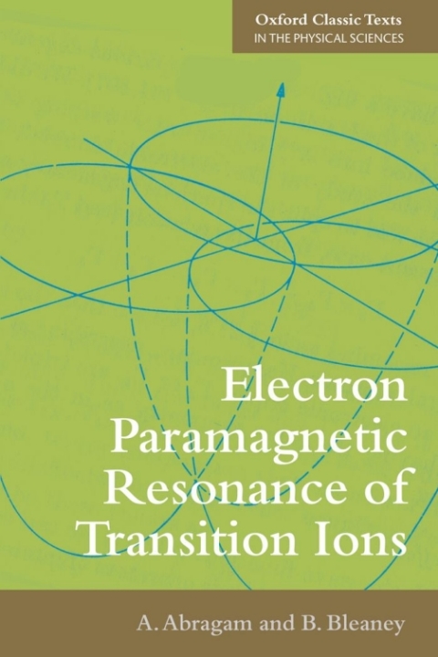 Cover image for book Electron Paramagnetic Resonance of Transition Ions