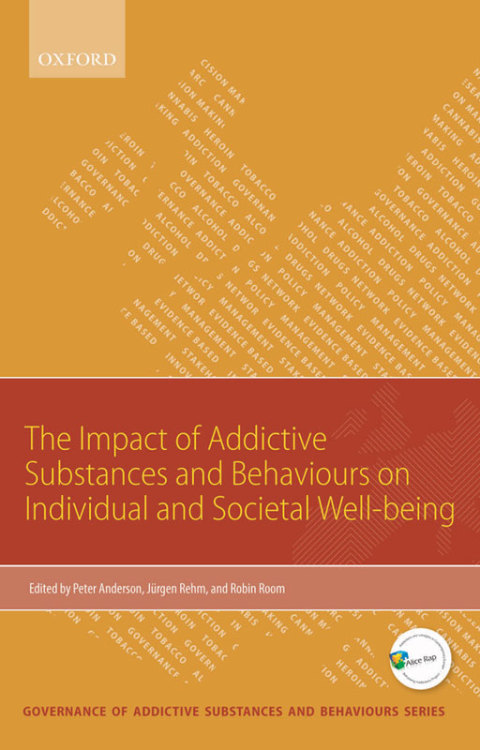 Cover image for book Impact of Addictive Substances and Behaviours on Individual and Societal Well-being