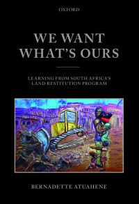Cover image: We Want What's Ours 9780198783350