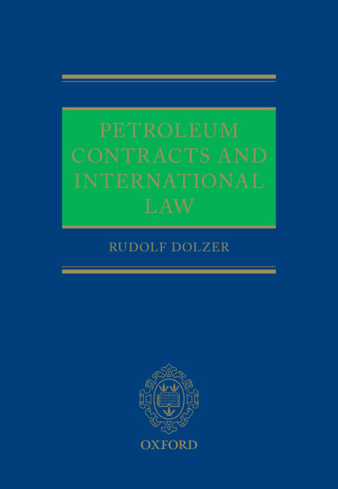Cover image for book Petroleum Contracts and International Law