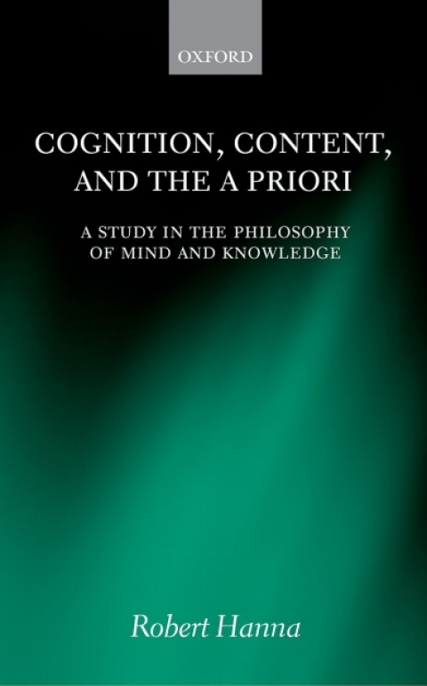 Cover image for book Cognition, Content, and the A Priori