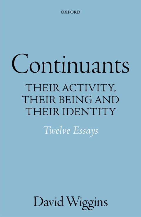 Cover image for book Continuants