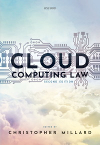Cover image: CLOUD COMPUTING LAW 2E C 2nd edition 9780198716679