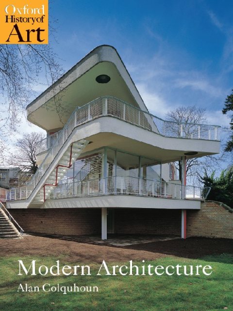 Cover image for book Modern Architecture