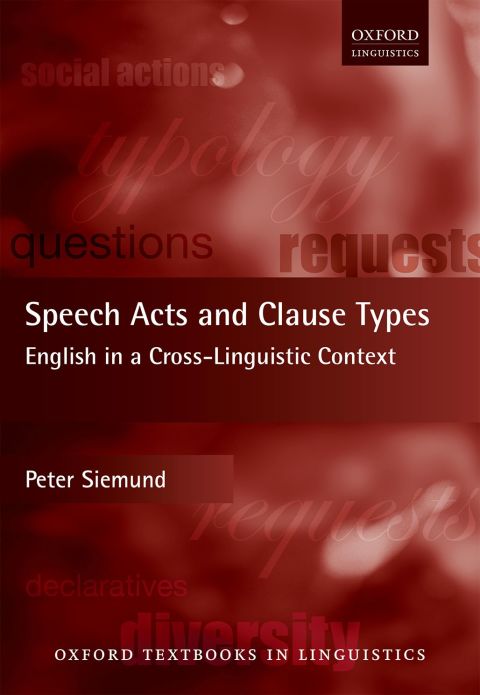 Cover image for book Speech Acts and Clause Types