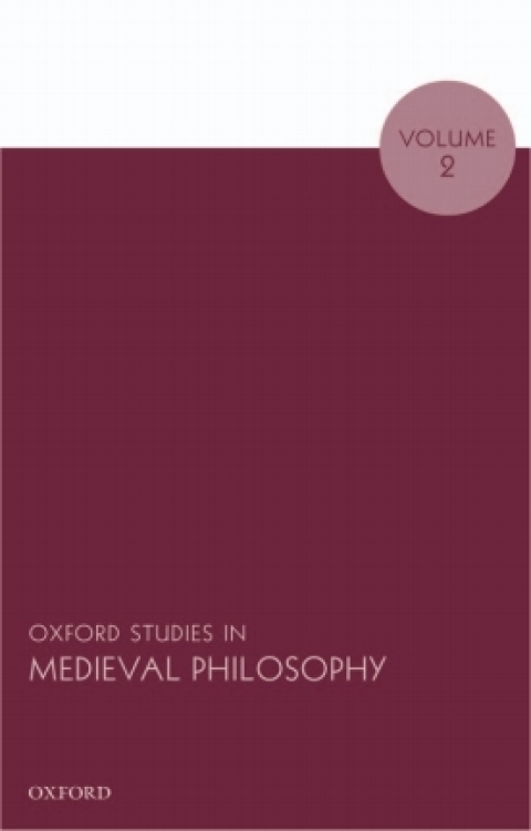 Cover image for book Oxford Studies in Medieval Philosophy, Volume 2
