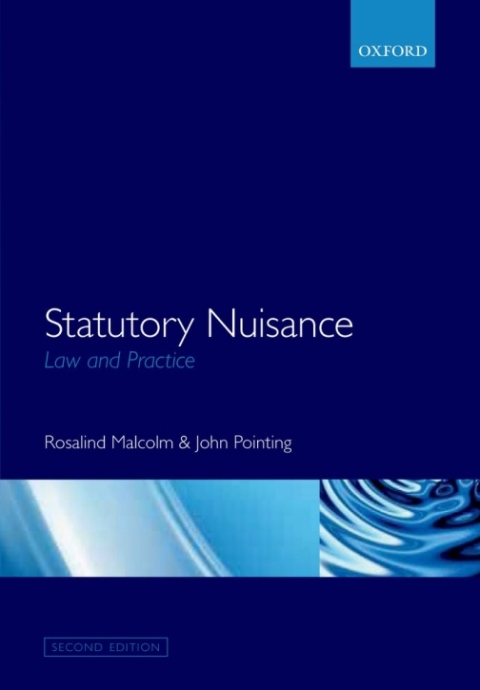 Cover image for book Statutory Nuisance: Law and Practice