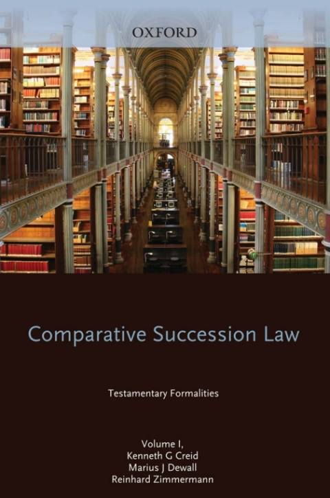 Cover image for book Comparative Succession Law